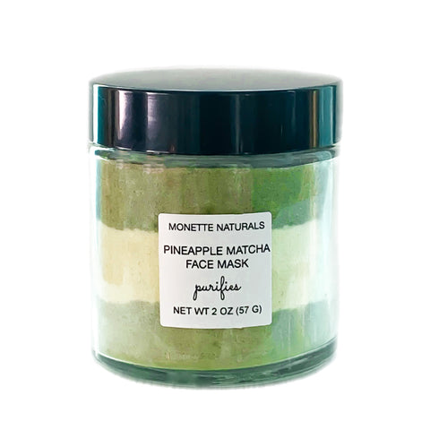 Pineapple Matcha Face Mask / Sensitive or Dry Skin